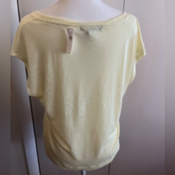NWT Banana Republic Linen-Blend T-Shirt - Picture 4 of 14
